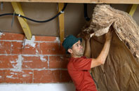 Little Brechin tapered roof insulation